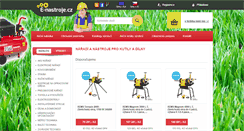 Desktop Screenshot of e-nastroje.cz